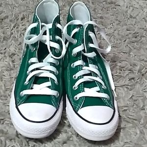 Converse only warn a hand full of times. They ware to small when I bought them.